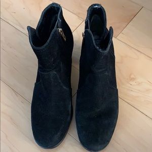TORY BURCH BOOTIES  BLACK size 7.5 M